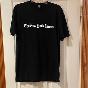 Next Level Apparel Black Graphic Tee